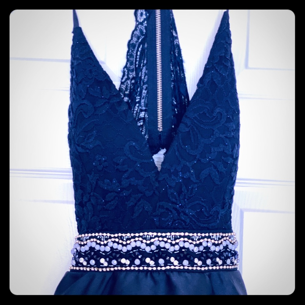 Beautiful Navy blue formal dress